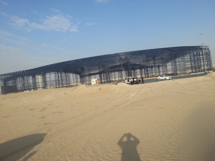 宜城大型场馆网架工程